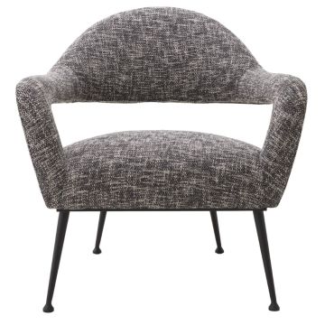 Lombardi Chair in Cambon Black