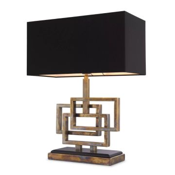 Windolf Table Lamp in Vintage Brass