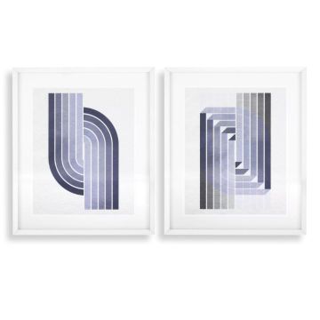 Isometria Prints Set of 2