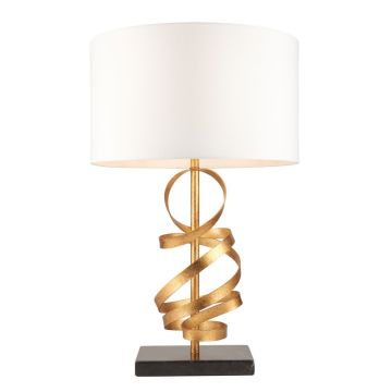 Ribbon Gold Table Lamp