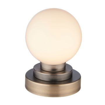 Kaldor Sphere Table Lamp on Brass Base