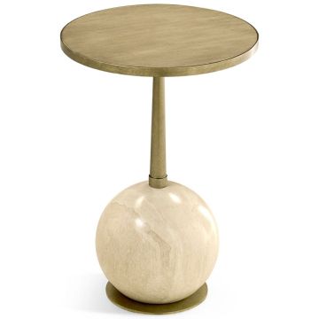 Cambrio Faux Marble Accent Table