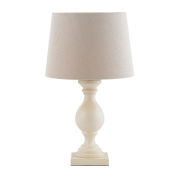 Glandford Table Lamp in Ivory