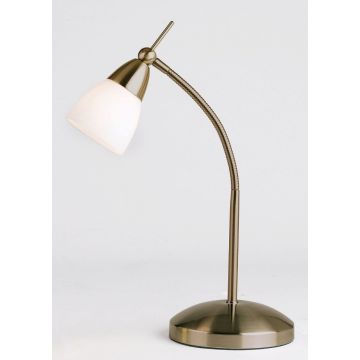 Oswestry Table Lamp in Antique Brass