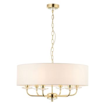 Holmes Large Pendant Light in Brass