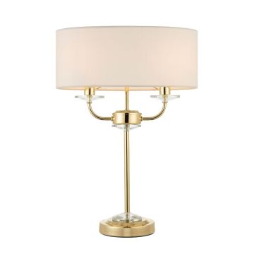 Holmes Table Lamp in Brass