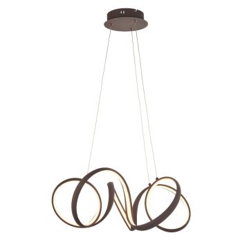 Beverley Small Pendant Light in Coffee