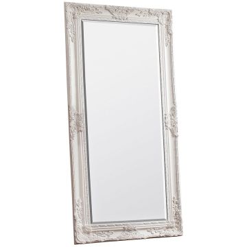 Edward Baroque Full Length Mirror - Cream