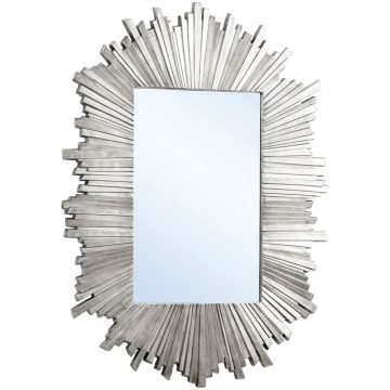 Union Silver Starburst Mirror