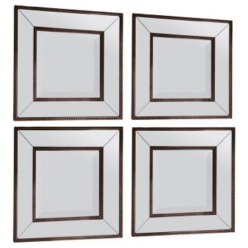 Kiruna Set of 4 Square Mirrors