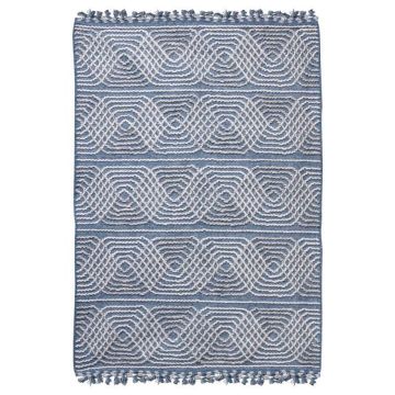 Rebecca Textured Rug with Tassels