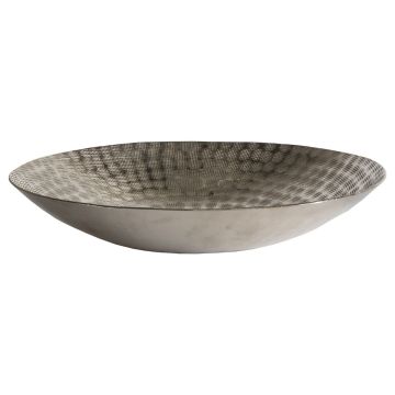Gwenda Small Silver Hammered Bowl