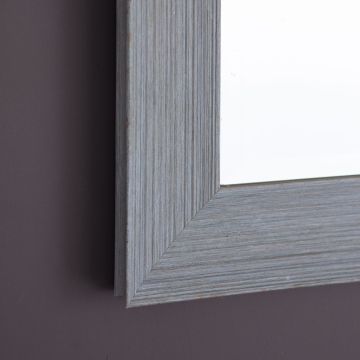 Ion Grey Framed Mirror - Large