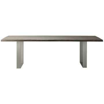 Soudley Rustic Grey Dining Table 240cm