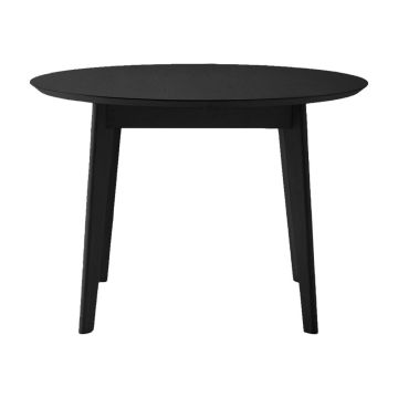 Strand Round Dining Table in Black