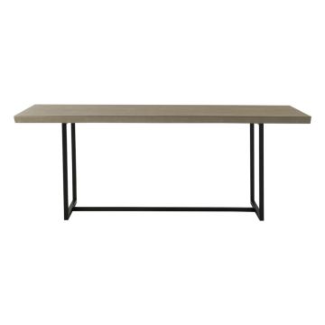 Strand Rectangular Dining Table in Grey Wash