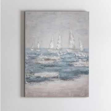 Sailing On The Sea Canvas Art