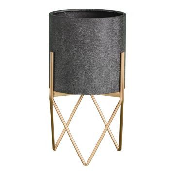 Luxe Metal Planter on Legs Small