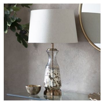 Infinity Textured Glass Table Lamp