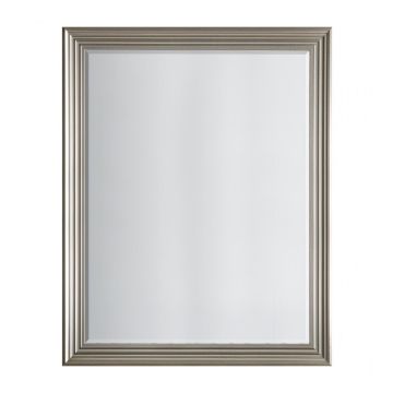 Large Pethera Mirror with Silver Frame