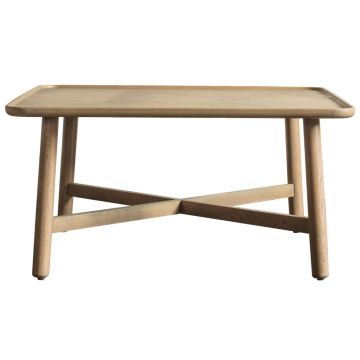 Cleeves Light Oak Square Coffee Table