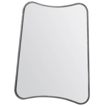 Frona Contemporary Wall Mirror - Silver