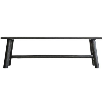 Archway Large Rustic Grey Bench