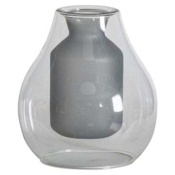 Zenz Grey Glass Vase