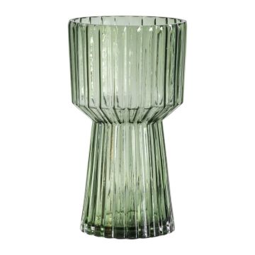 Enrique Green Glass Vase