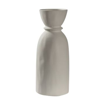 Yan Small White Bottle Vase