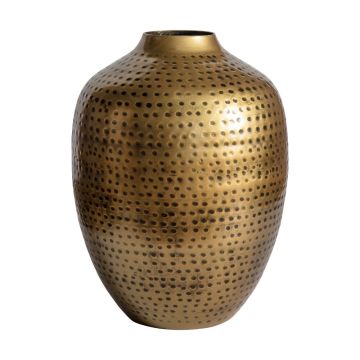 Carly Antique Brass Vase