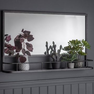 Chamberlayne Overmantel Mirror with Shelf