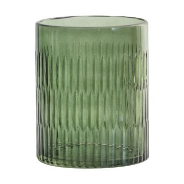Dundee Small Green Candle Holder
