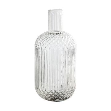 Allene Clear Glass Vase