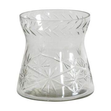 Liza Small Crystal Cut Vase
