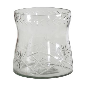 Liza Large Crystal Cut Vase
