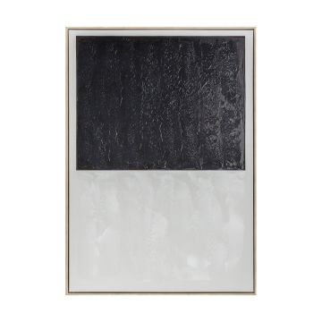 Blank Space I Abstract Framed Canvas