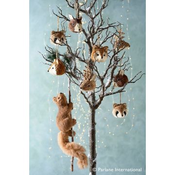 Parlane Fox Tree Decoration H.9cm