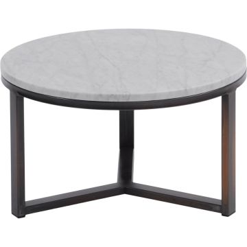 Fitzroy Pale Grey Marble Coffee Table Small