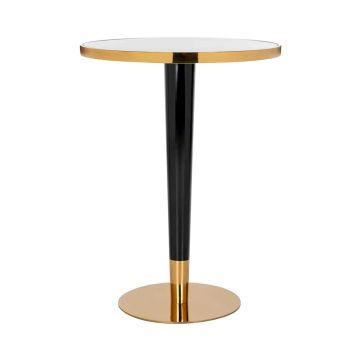 Osteria Marble Effect Bar Table