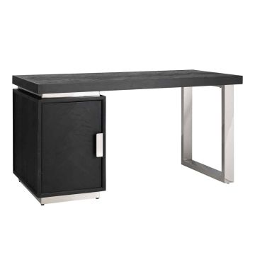 Blackbone Black & Silver Desk