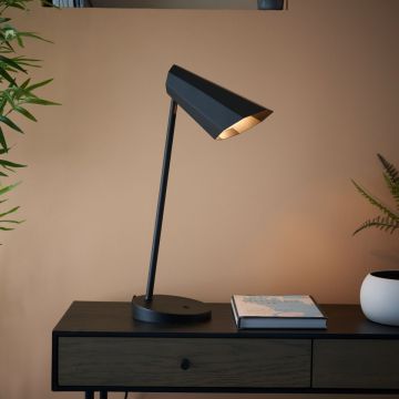 Orwell Matt Black Desk Lamp