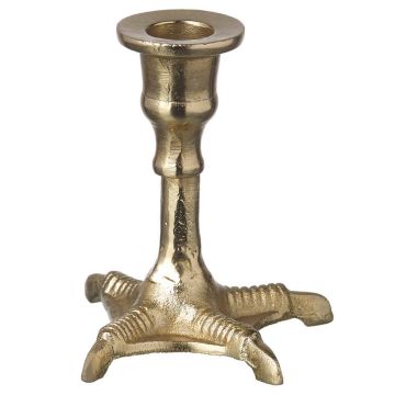 Candle Stick Gold Duck Foot - Small