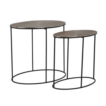 Jude Gold Coffee Table Set of 2
