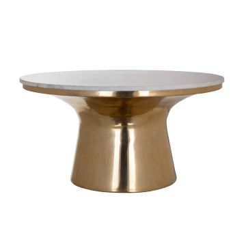 Jackson Gold Metal Coffee Table