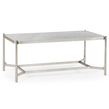 Rectangular Coffee Table Contemporary in Eglomise