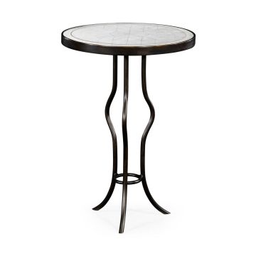 √É‚Ä∞glomis√É¬© & bronze iron round wine table