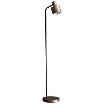Arlington Steel Floor Lamp - Brushed Brass