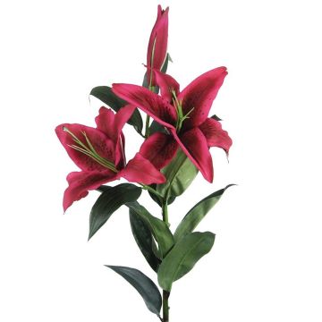Artificial Casablanca Lily - Fuchsia