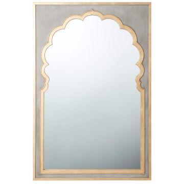 Jaipur Wall Mirror in Grey